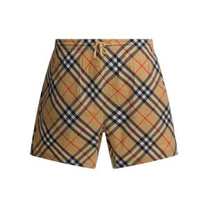 Burberry Men "Check" Beach Shorts